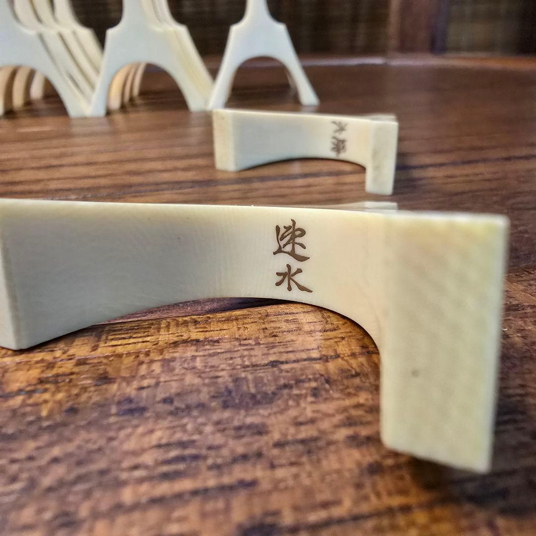 天然素材製 琴柱 桐箱入り