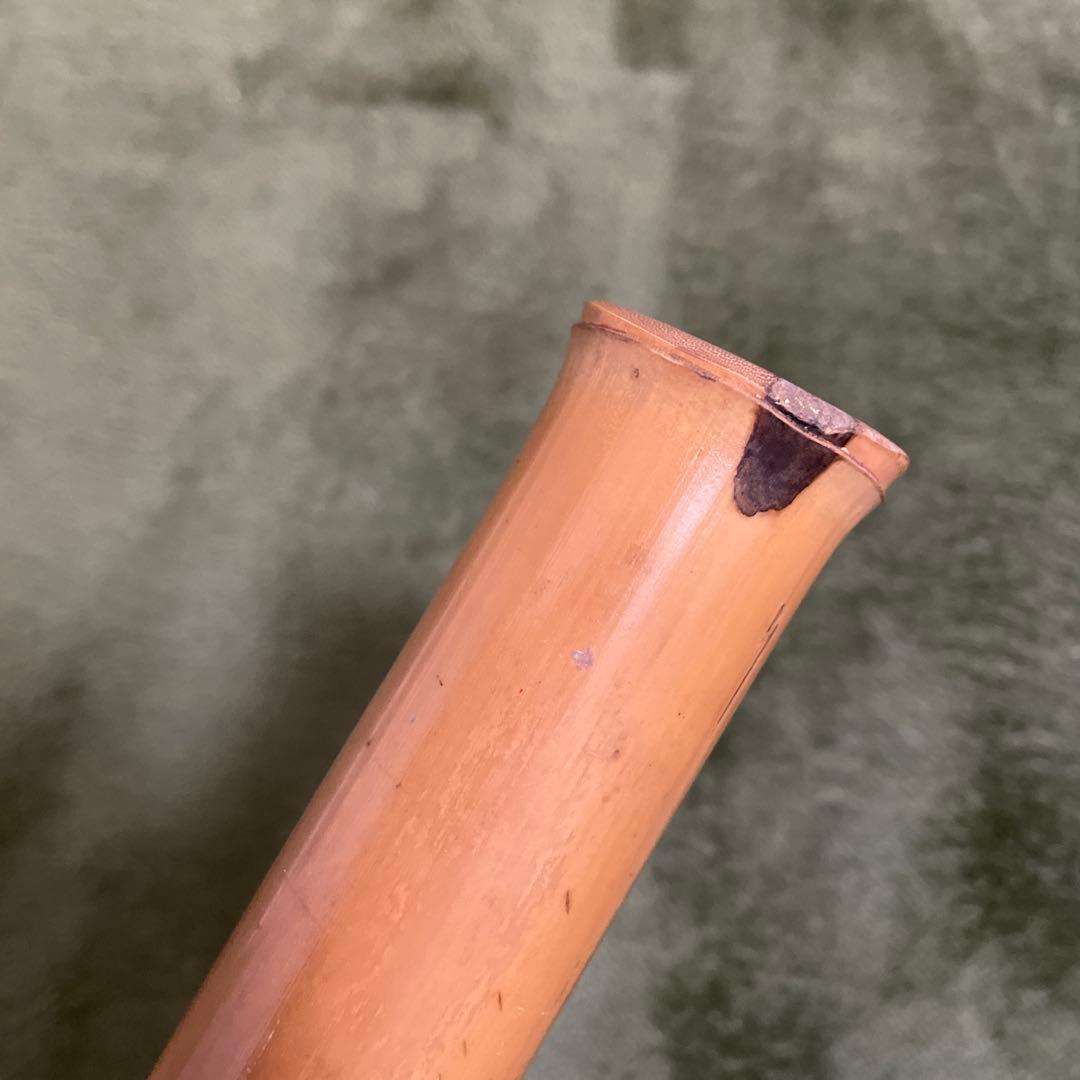 ジャンク品扱い　　尺八本体 竹製 3本セット