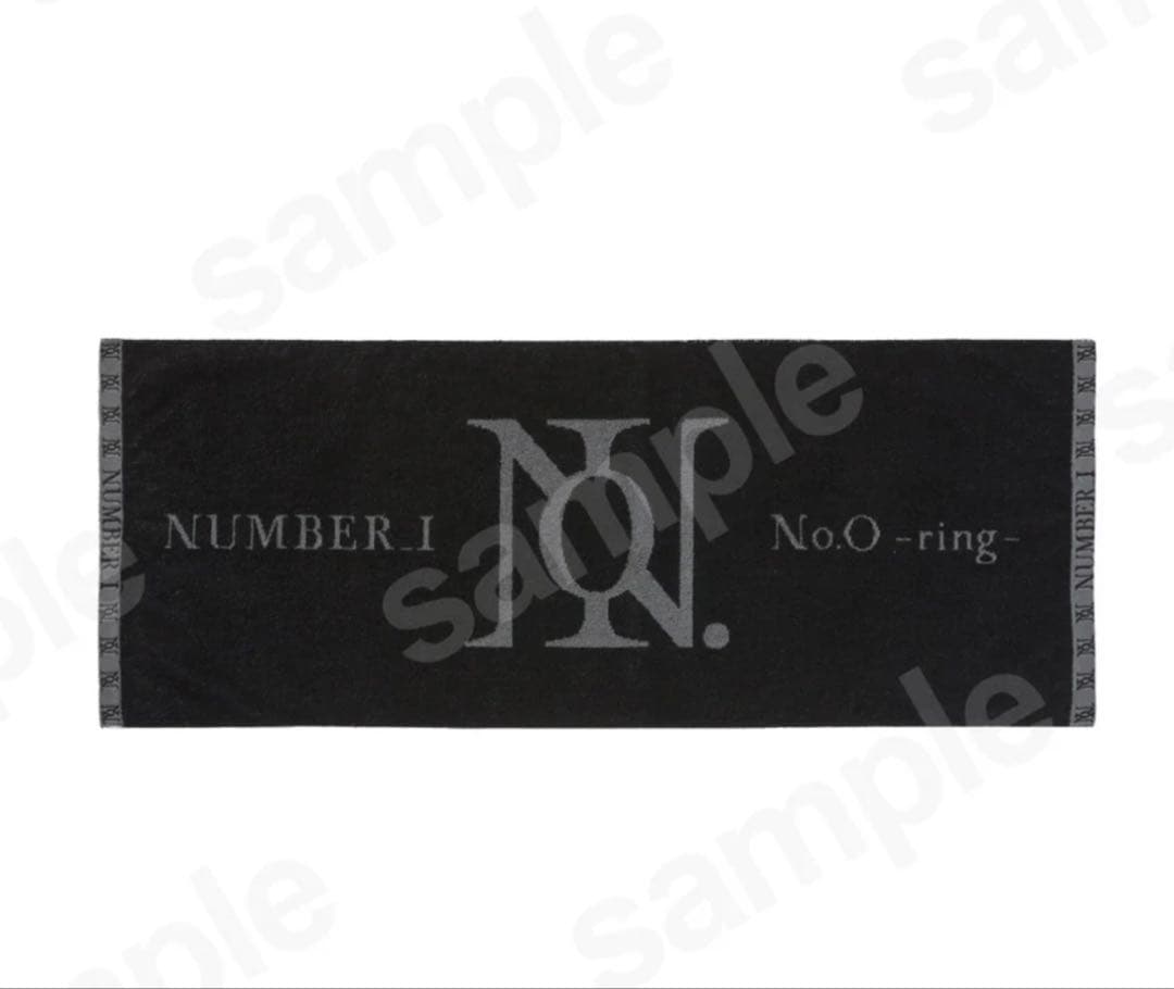 Number_i No.O-ring- ナンバリング フェイスタオル 新品未開封