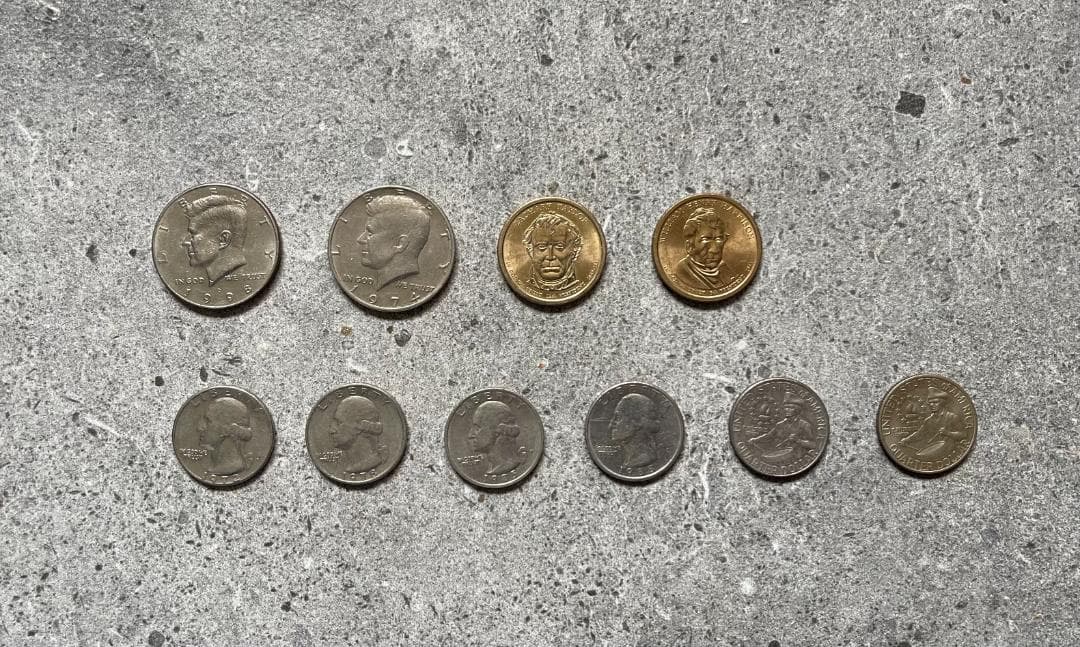 U.S.A　/　歴代大統領　/　硬貨　/ 10枚セット