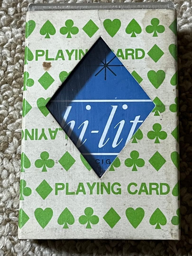 ヴィンテージ超激レア❣️hi-lite トランプ 新品未使用