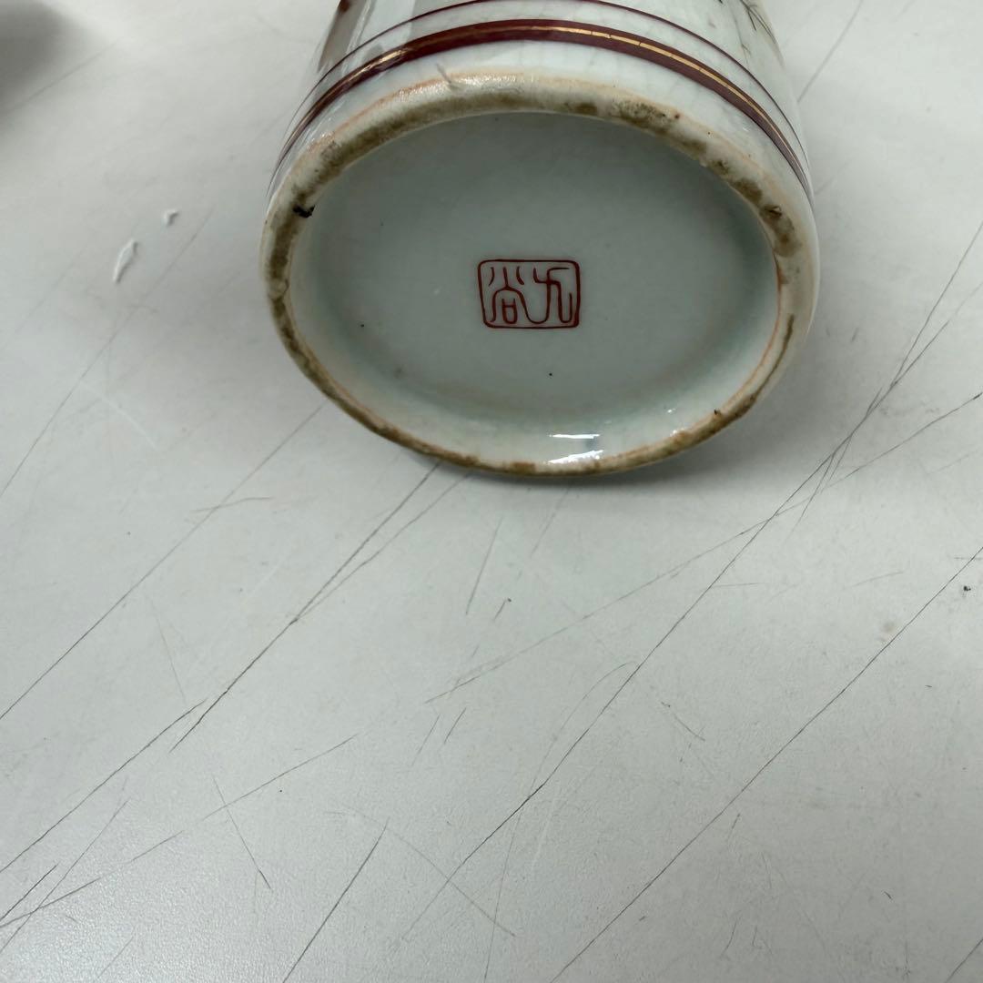 九谷焼　伝統工芸品　まとめ売り徳利とおちょこセット 陶器製