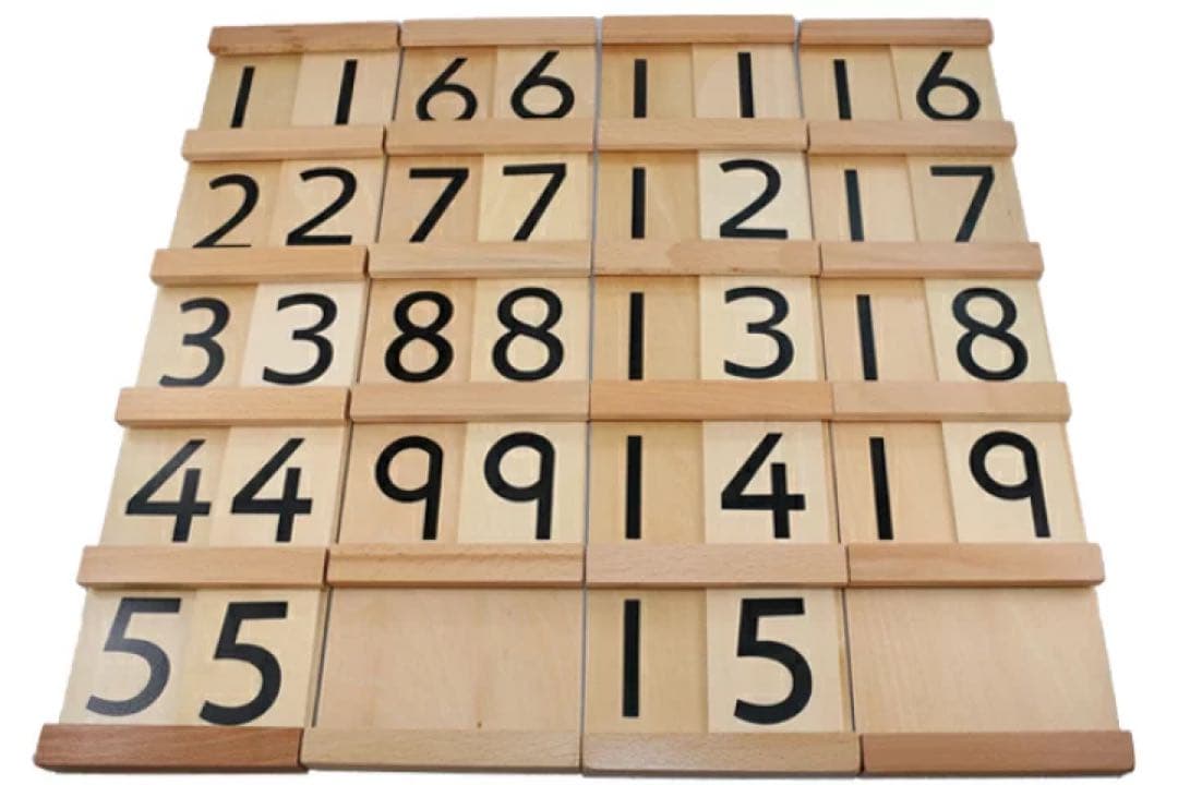 モンテッソーリ　セガン板セット♪ 大、Large♪　Montessori