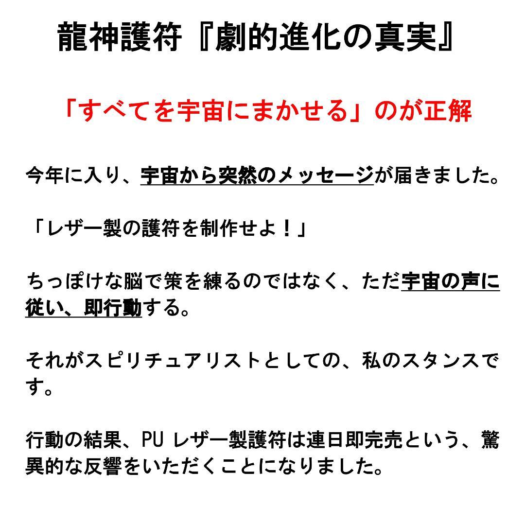 【新色・お披露目】【特大龍神護符】「赤金護符」の温もりを感じたいあなたへ※92