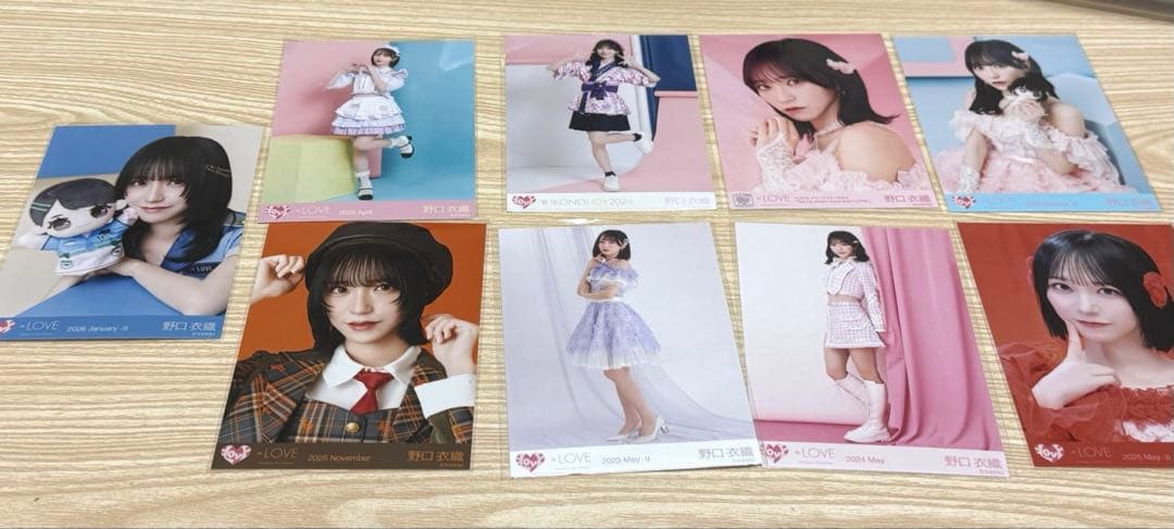 最終値下げイコラブ 野口衣織 生写真セット