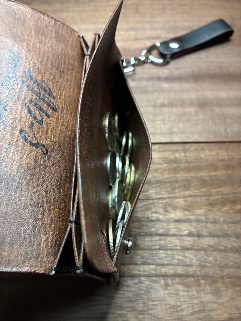 馬革本革トラッカーウォレット