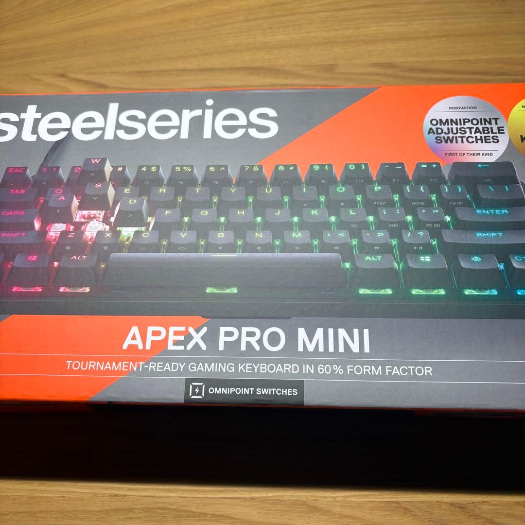 Steelseries apex pro mini キーボードJP配列