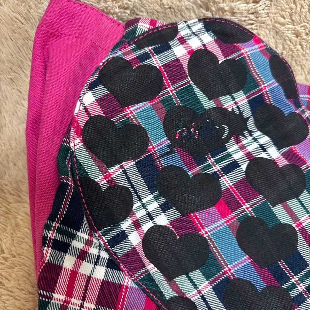 Lemoned hideチェック柄トートバック