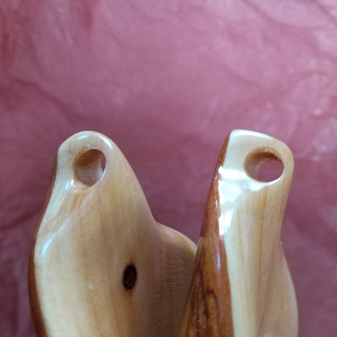 青森ひば 皮つきペンダントトップ