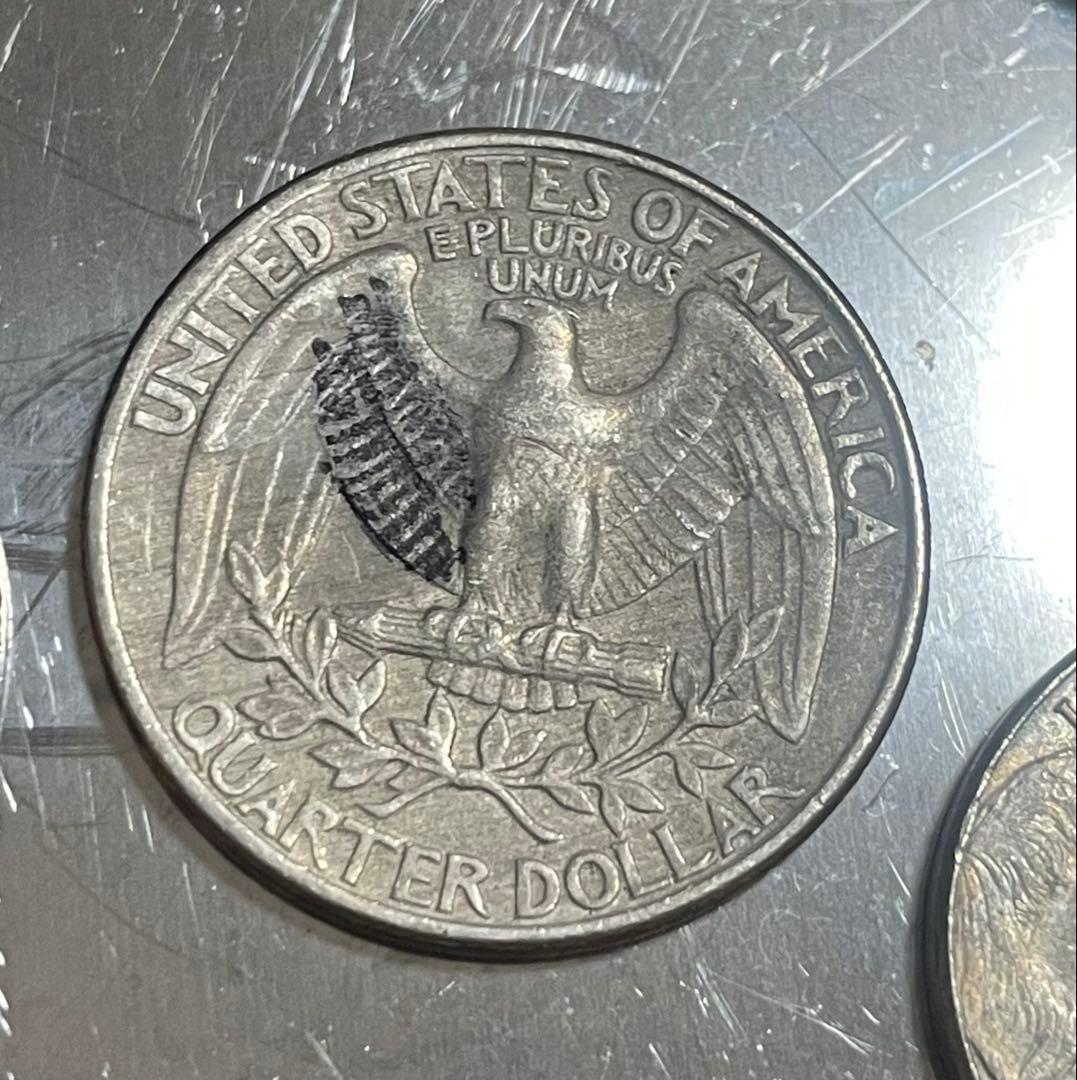アメリカ硬貨　25セント
