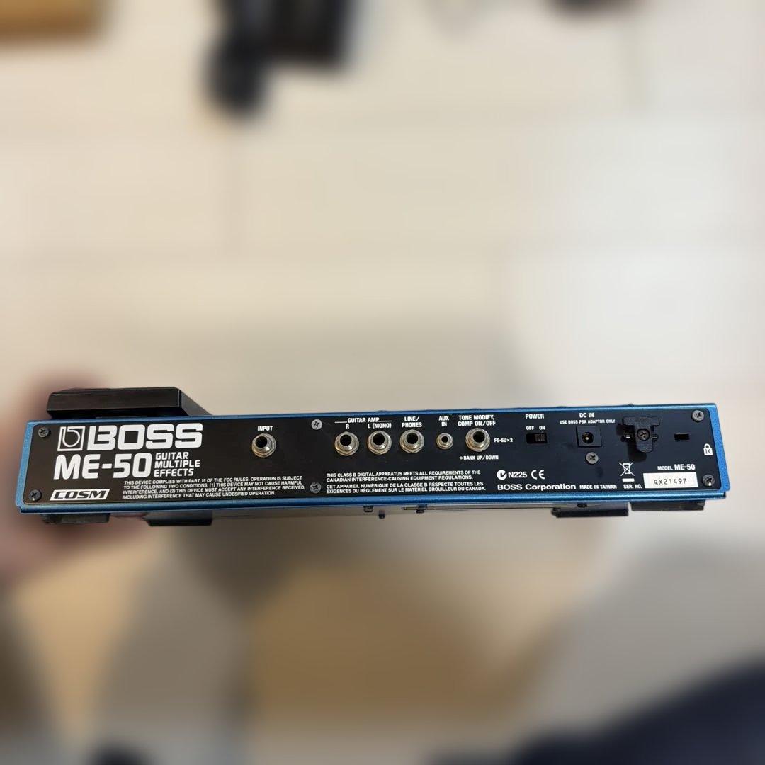 BOSS ME-50 ギターエフェクター　Marshall channel付き
