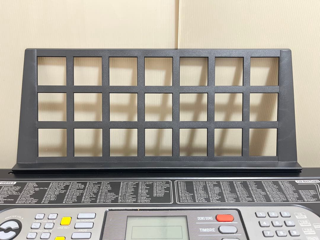 電子キーボード 61鍵盤 プレイタッチ61 SR-DP03 ACアダプター付き
