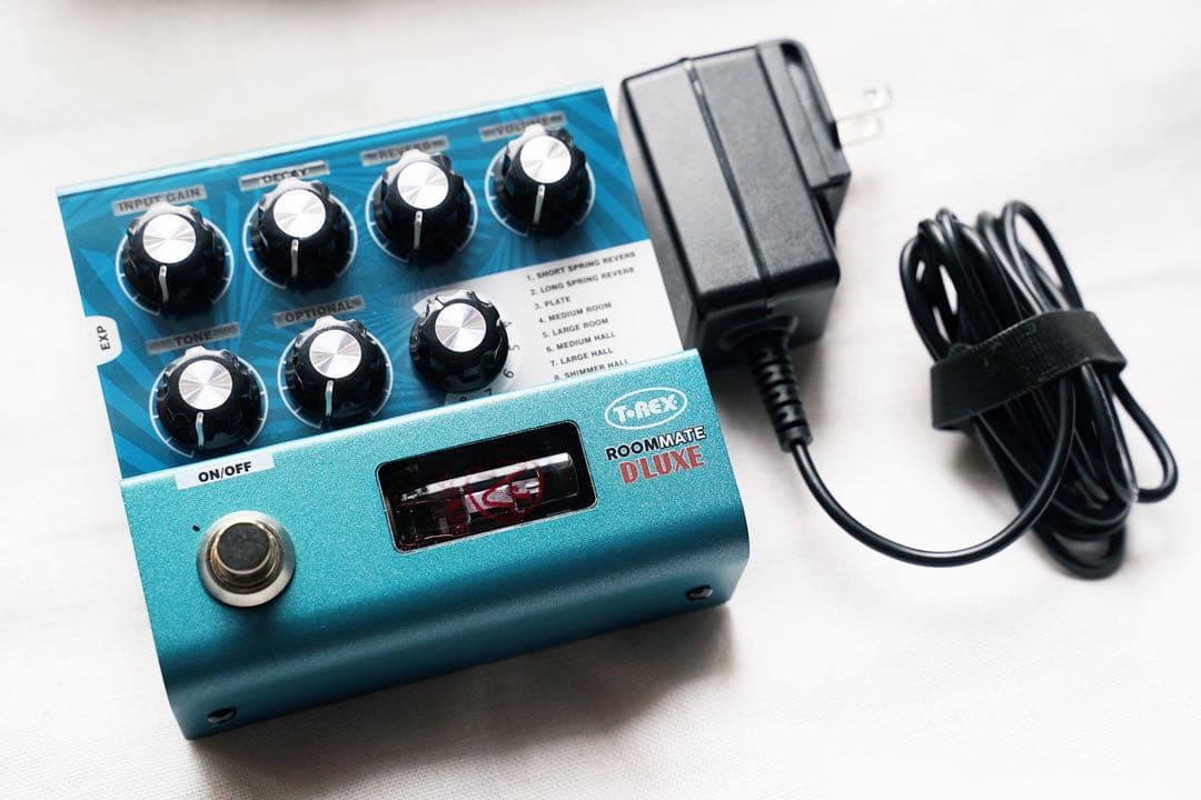 T-REX ROOMMATE D’LUXE ステレオデジタルリバーブ 真空管搭載