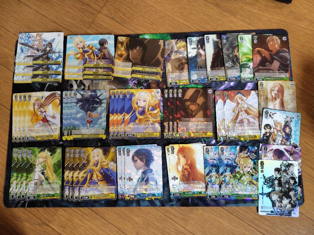 ヴァイスシュヴァルツ　ソードアート・オンライン　デッキ＋パーツ
