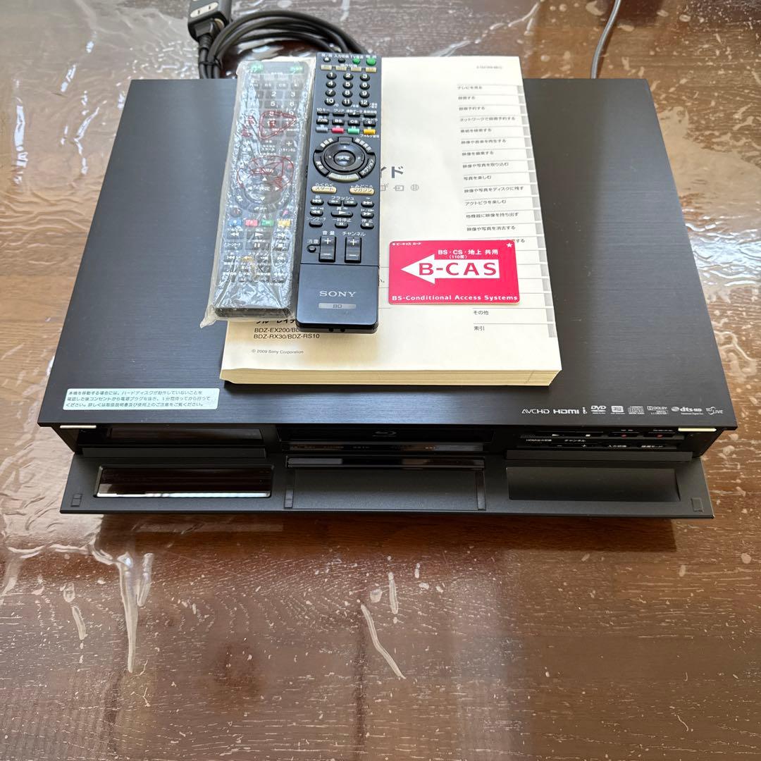 SONY BDZ-EX200 ブルーレイレコーダー