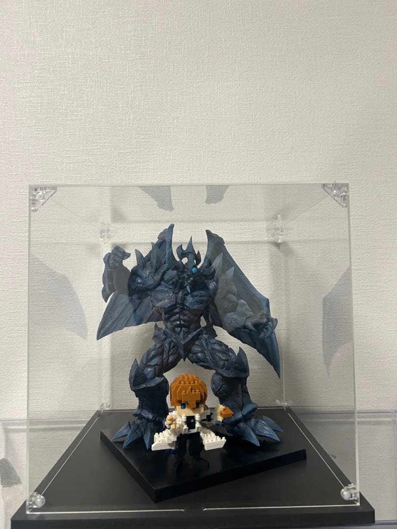 遊戯王3点セット　オベリスク(一番くじ) 海馬(ナノブロック)ディスプレイケース