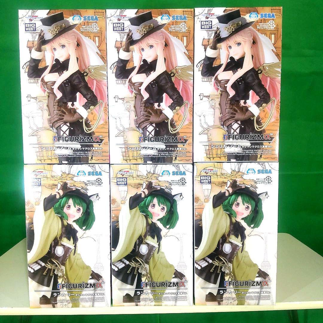 マクロスF シェリル ランカ フィギュア6点セット