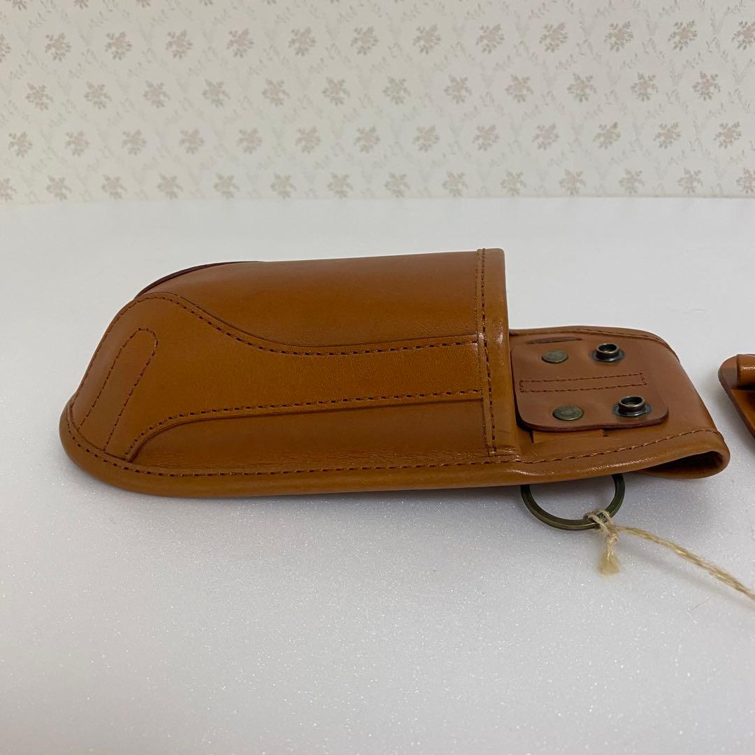 CHAOTIC ORIGIN DUB レザー シザーケース フローリスト 本革