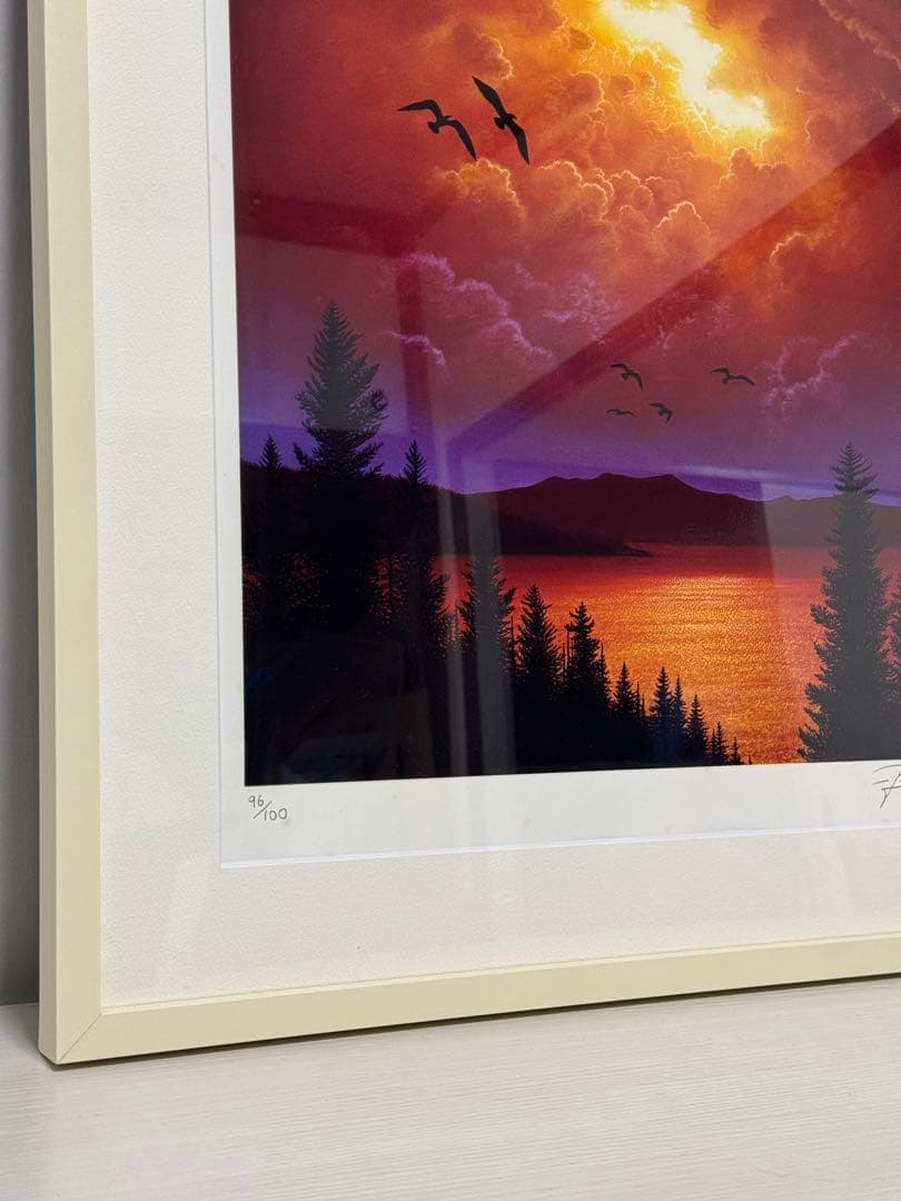 ジョン・ラッテンベリー　帰路　シルクスクリーン