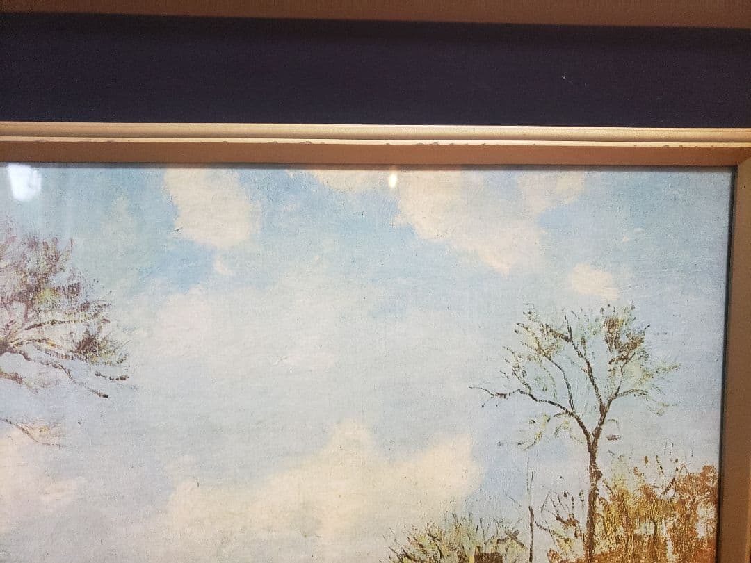 60年程前に購入　Camille Pissarro カミール　ピサロ自然・風景画