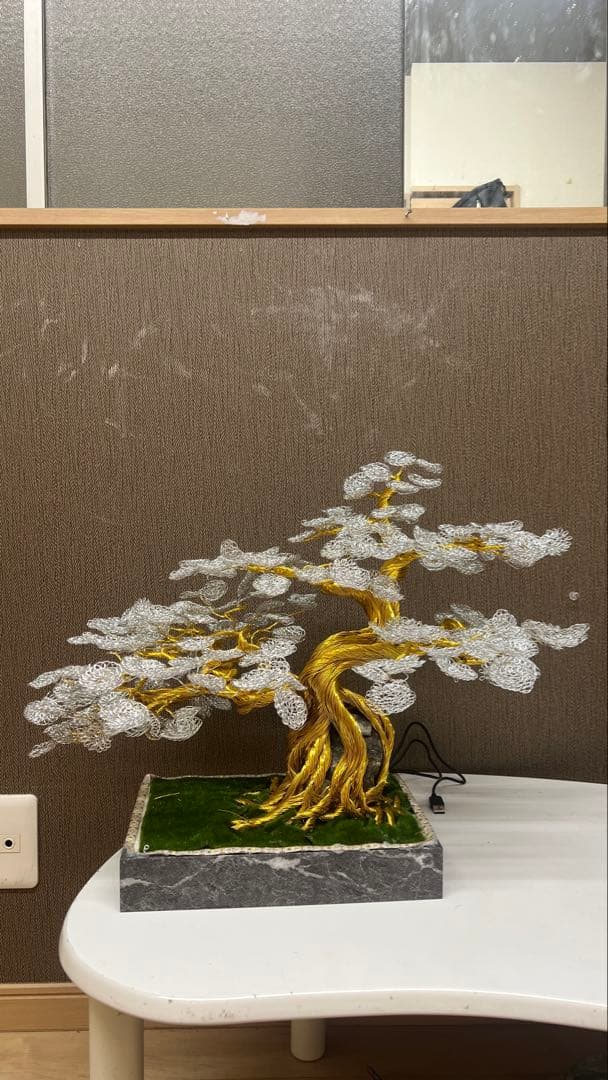 アルミワイヤー針金盆栽