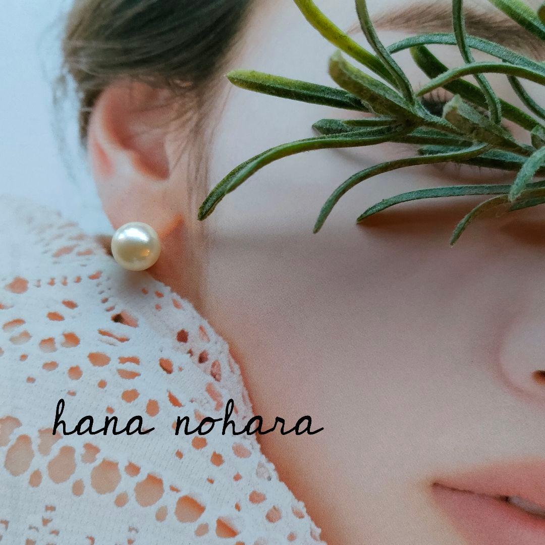 専用です！大珠あこや真珠ひと粒イヤリングagete.NOJESS.AHKAH