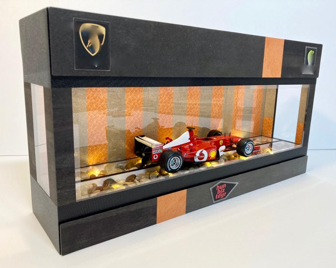 1/64〜1/24可・テラコッタ＆ストーン・ディスプレーBOX/ネオジオラマ