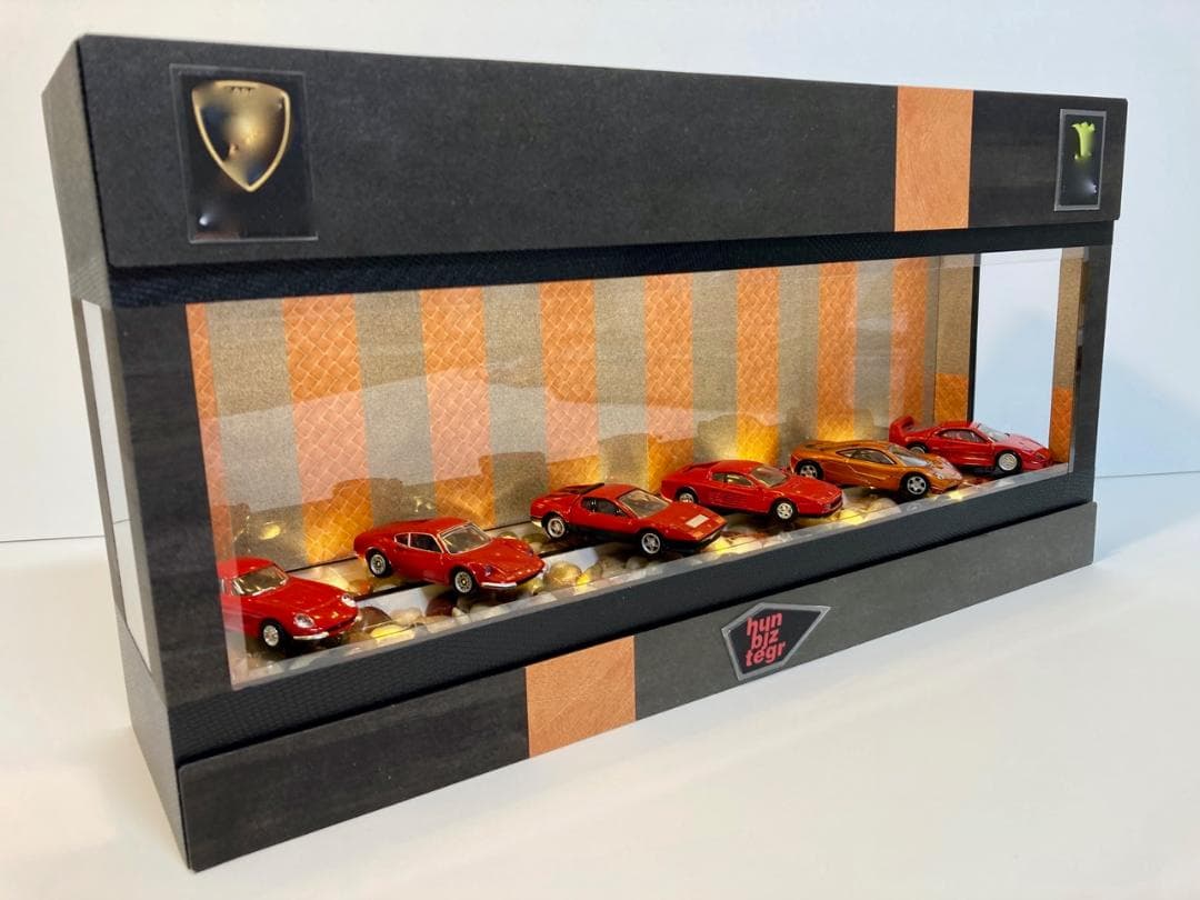 1/64〜1/24可・テラコッタ＆ストーン・ディスプレーBOX/ネオジオラマ