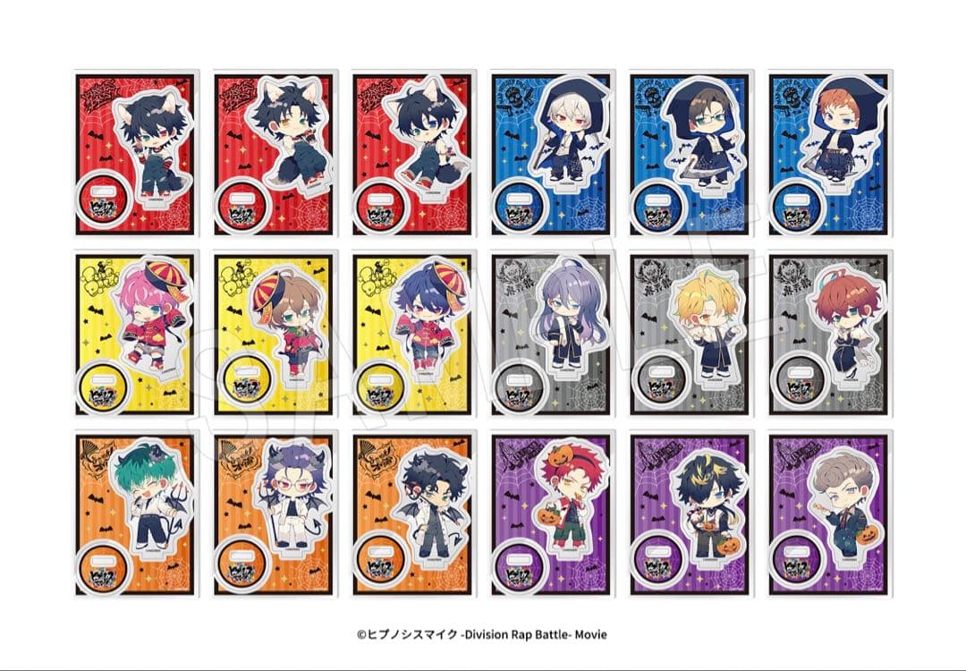 ヒプマイ　マルイ　アクスタ　ハロウィン　コンプリート　セット　左馬刻　簓　空却