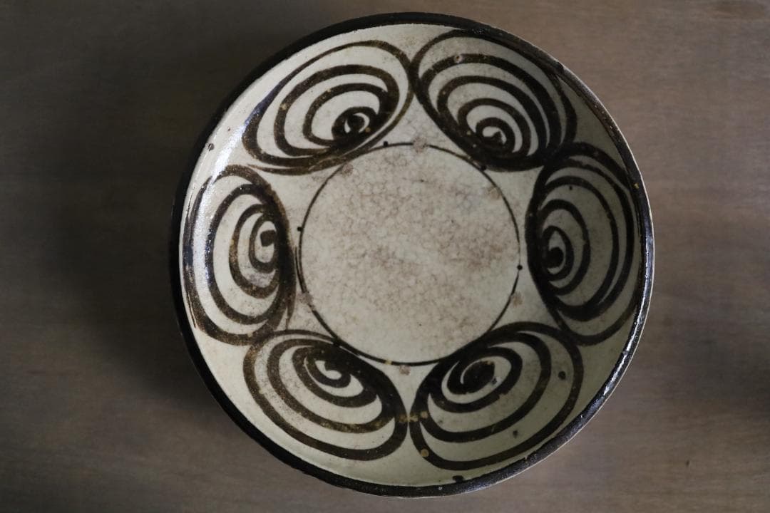 Japanese Vintage Vessel 江戸~ 器 瀬戸美濃焼 _馬の目