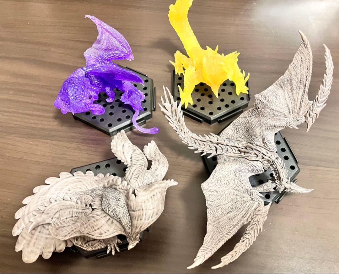 モンスターハンタースタンダードモデルPlus ボーナスパーツ完成品 ４体セット