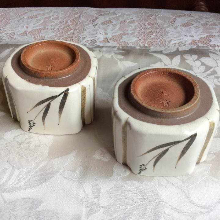 唐津焼◆中里重利作品◆三玄窯の２個組◆希少品