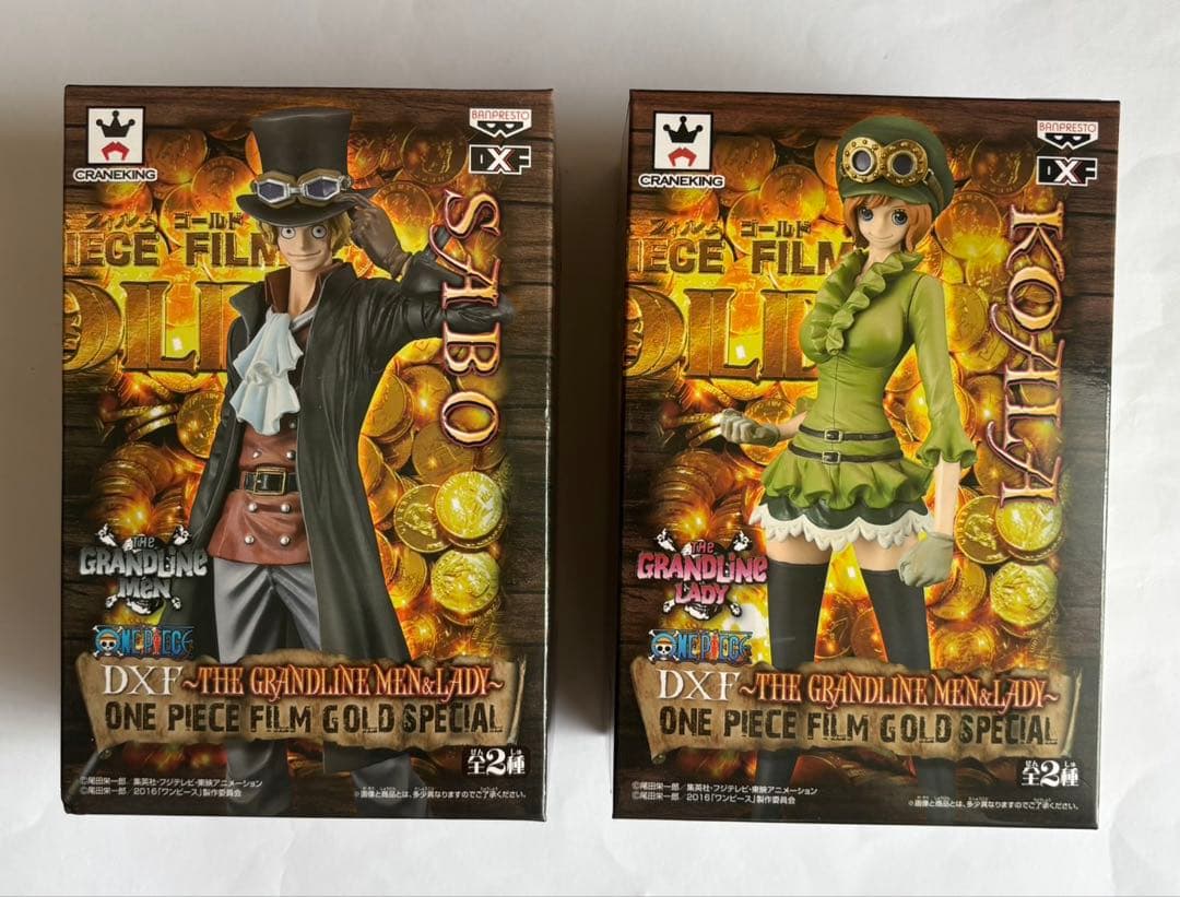 【未開封】ワンピース DXF フィルムゴールドスペシャル 全2種
