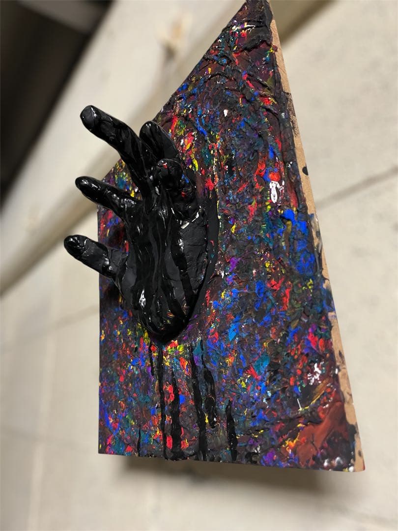 立体手形アート