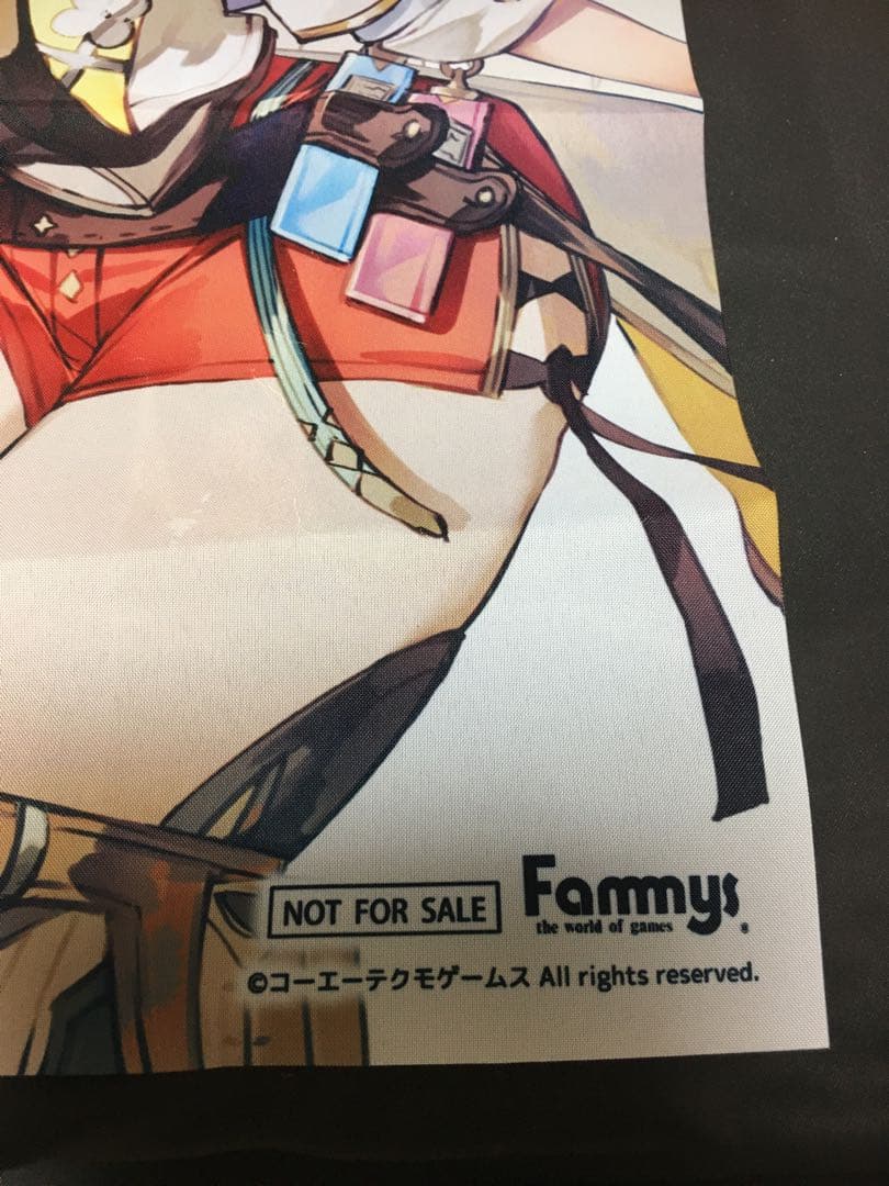 未使用品 ライザのアトリエ ライザ ファミマ限定 B2 BIG 布タペストリー