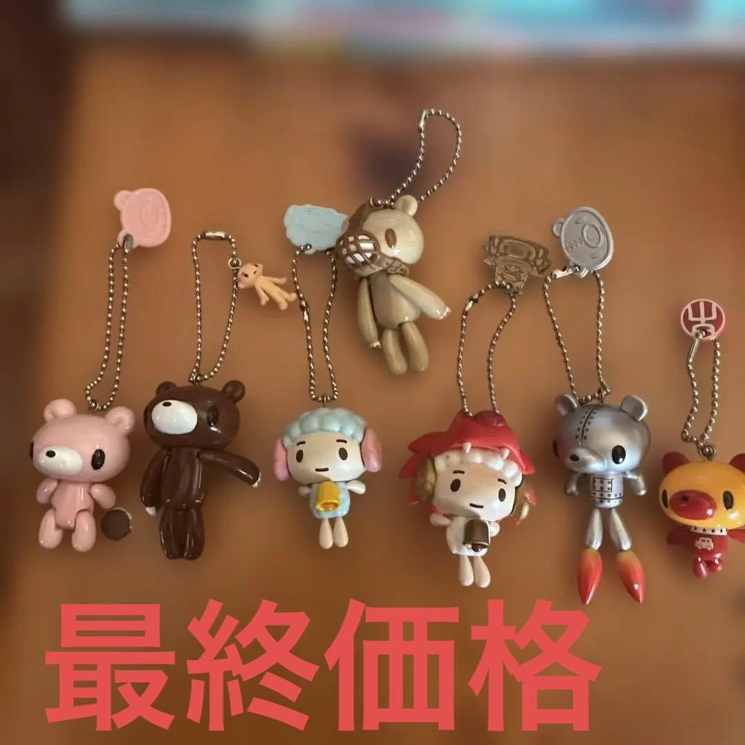 グルーミー&ポドリー　ぷらーんぷらん7個セットとおまけ2個