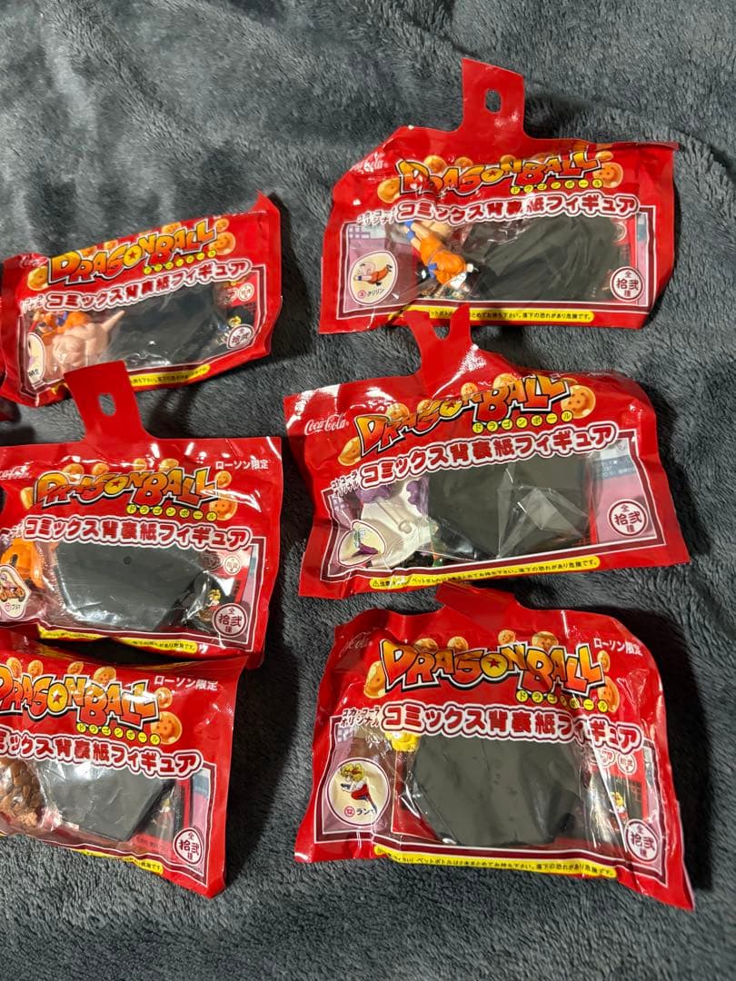 【超希少·未開封】ドラゴンボール コミックス背表紙フィギュア 9種