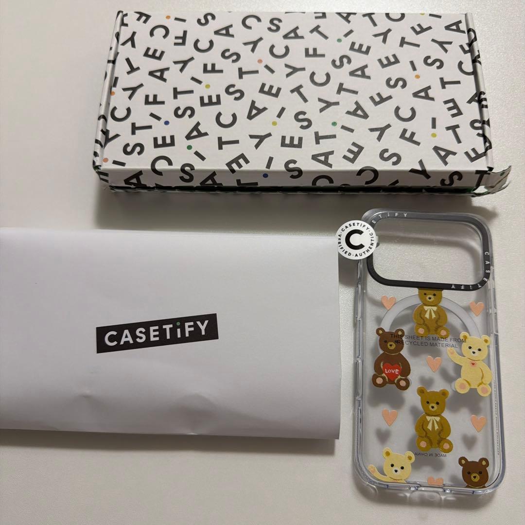 新品未使用⭐︎ケースティファイ　CASETiFY iPhone17PRO用　くま