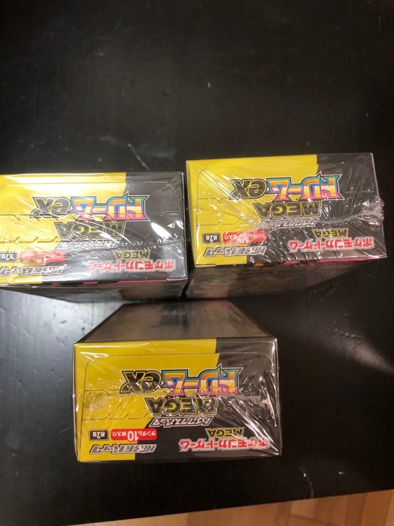 ポケモンカード メガドリームex 3ボックス シュリンク付き