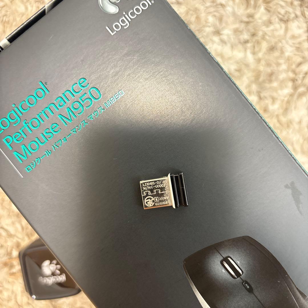 Logicool ワイヤレスマウス ブラック 本体 M950