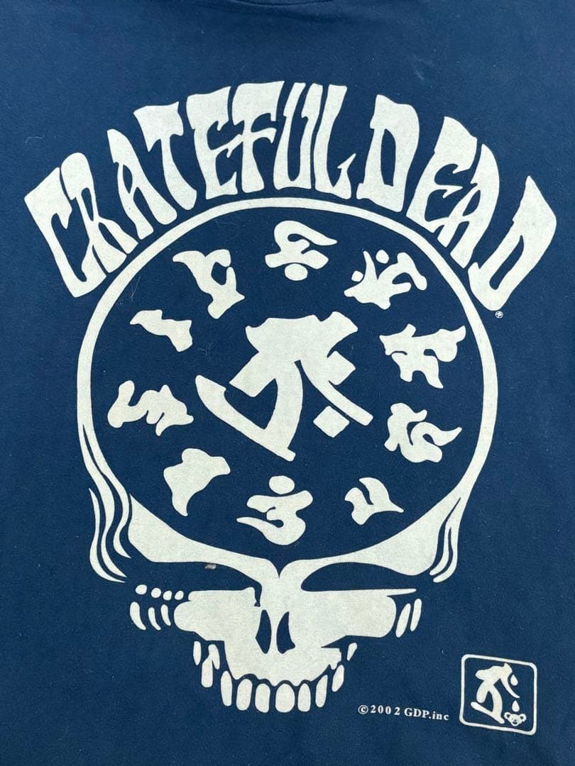 激レアS！GRATEFUL DEAD 安楽死Tシャツ ネイビー