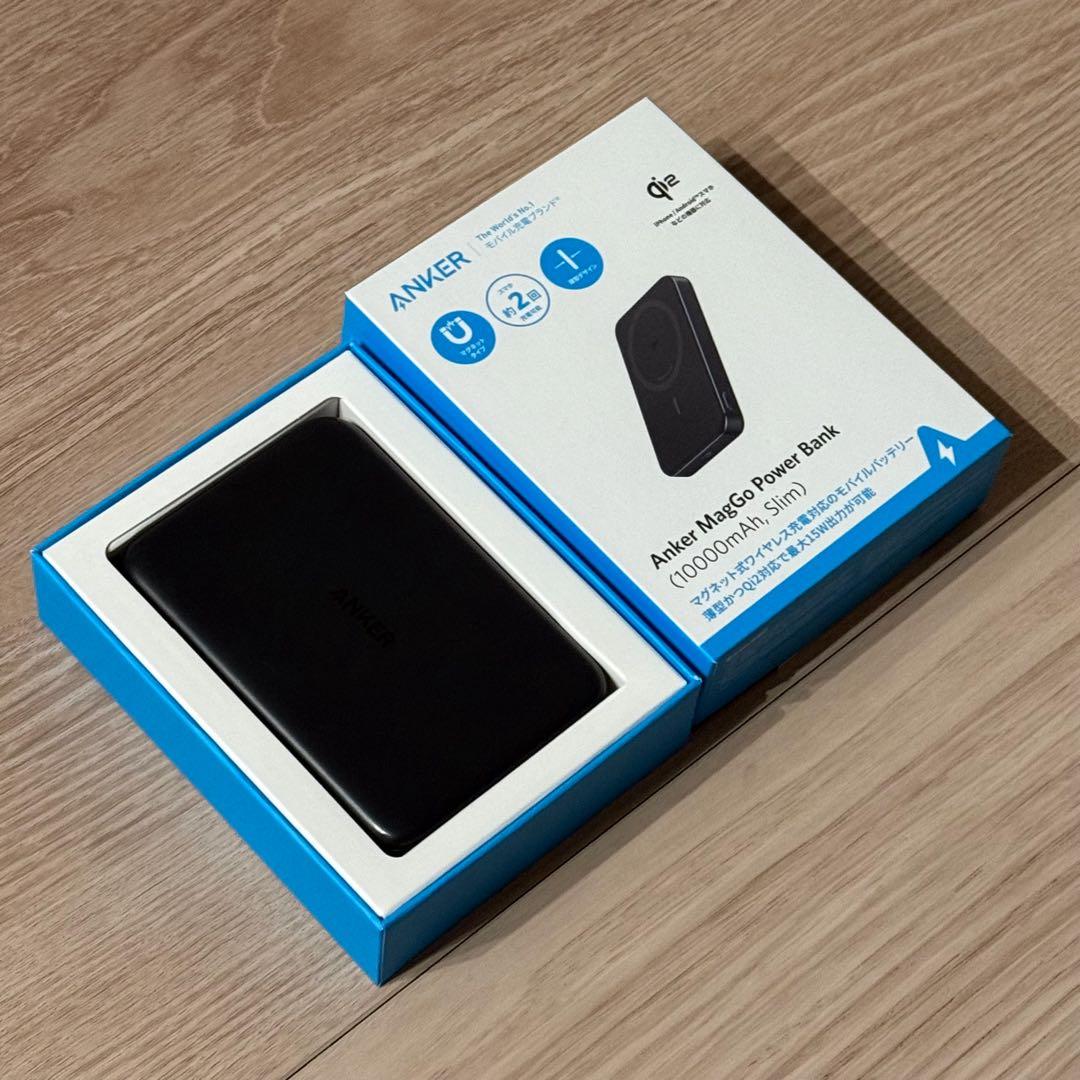 Anker MagGo Power Bank 10000mAh PSEマークあり