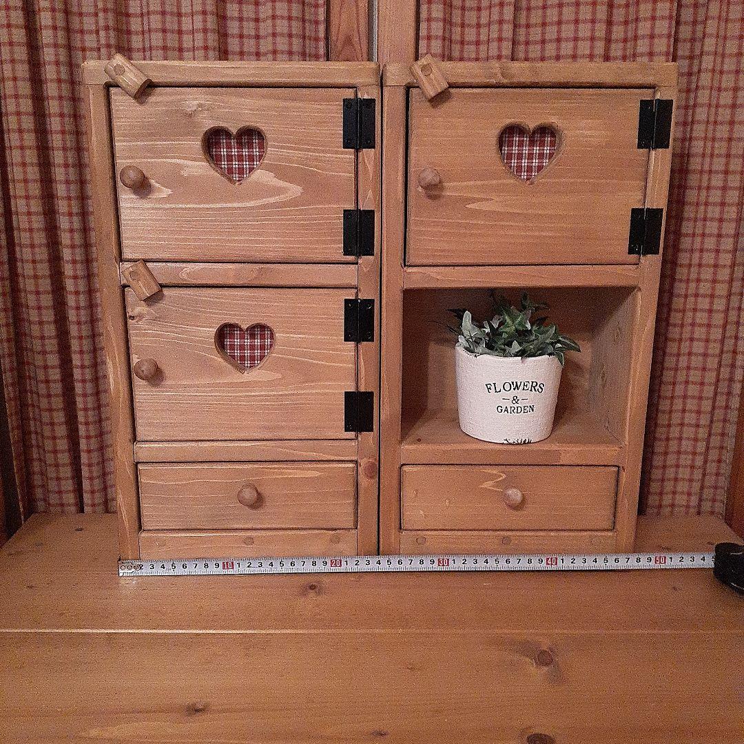 D41.カントリー家具(オーク色)2点セット