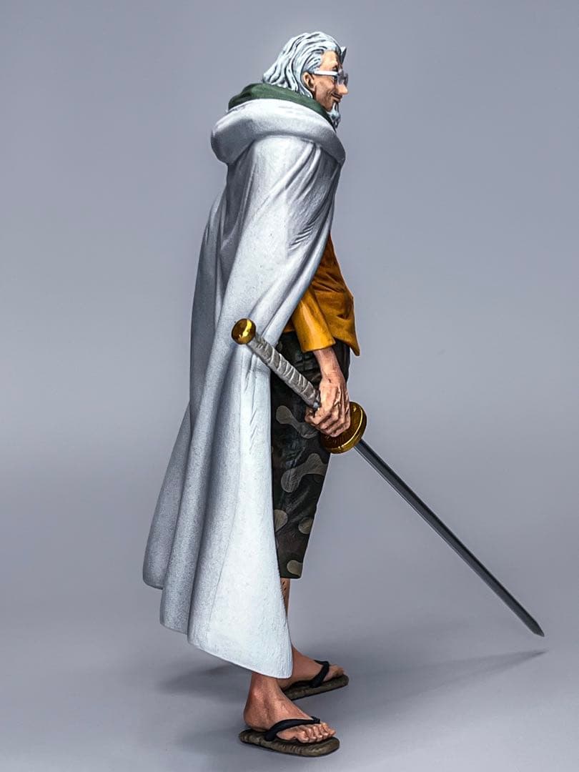 ち*ち様 リペイント ワンピース 冥王 レイリー フィギュア king of a