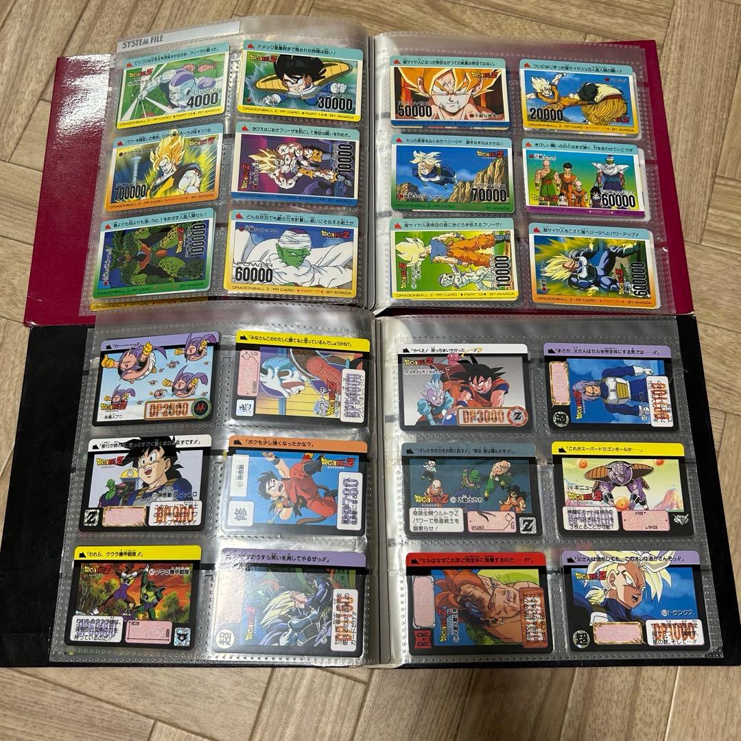 ドラゴンボールZ カードダス　ファイル2個　約100枚セット