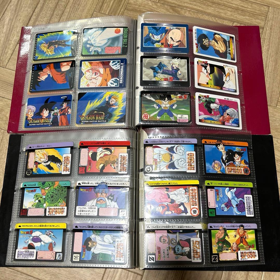 ドラゴンボールZ カードダス　ファイル2個　約100枚セット