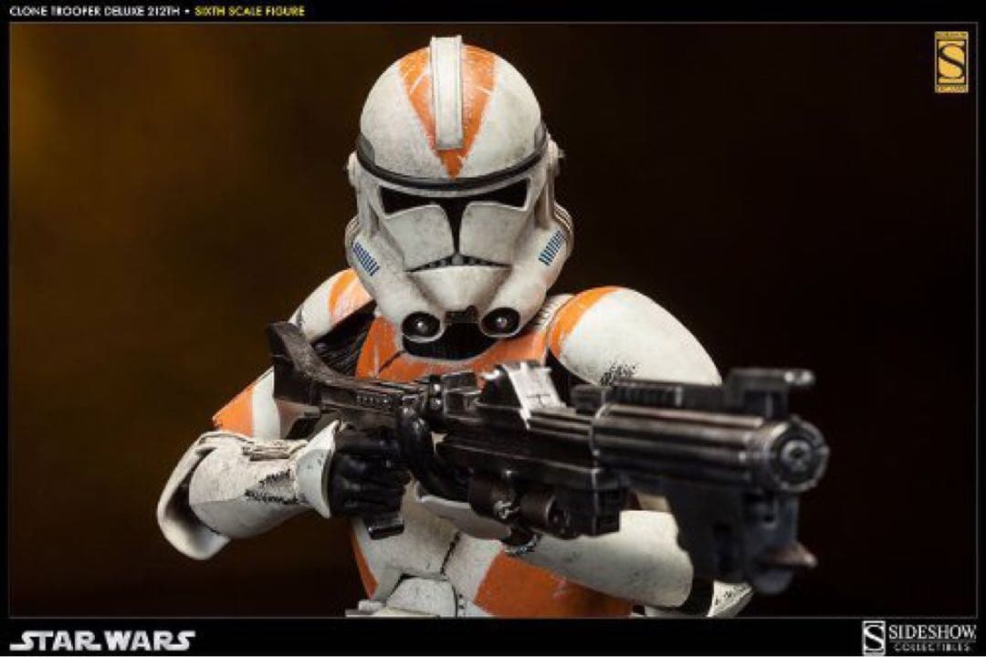 サイドショウ 1/6 スターウォーズ クローン・トルーパー（第212大隊)限定版