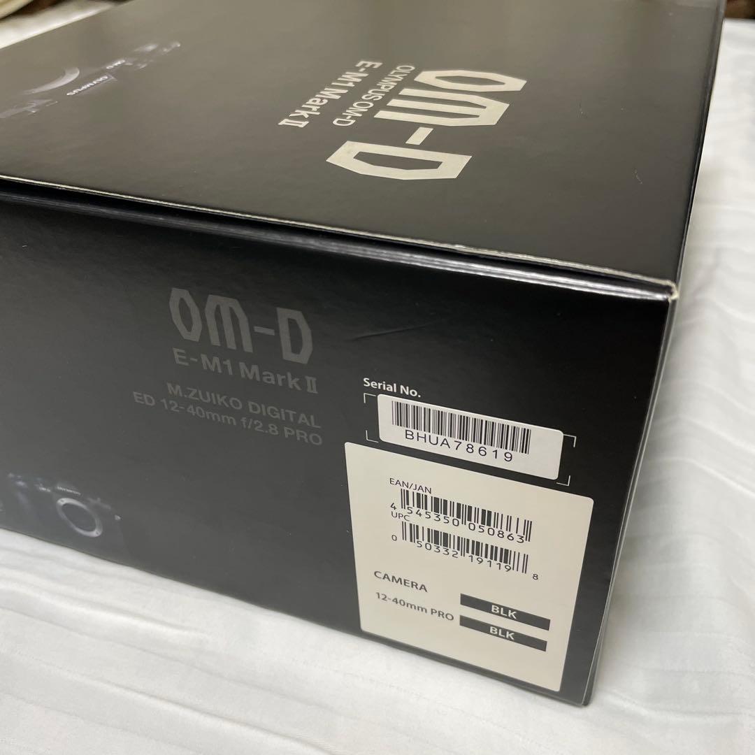 【訳アリ】E-M1 Mark II 12-40mm F2.8 PRO 電池2個