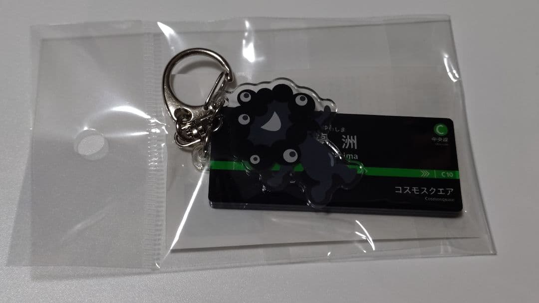 大阪マラソン　EXPO 　ミャクミャク　 アクリルキーホルダー　黒