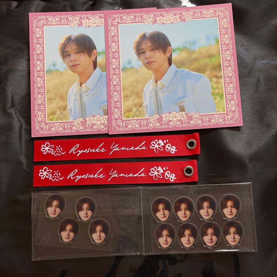 Hey! Say! JUMP 山田涼介 ハニカミ 特典 アクリルチップ リボン